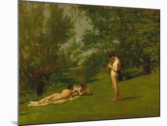 Arcadia, Circa 1883-Thomas Cowperthwait Eakins-Mounted Giclee Print