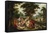 Arcadia. the Golden Age-Frans Francken the Younger-Framed Stretched Canvas