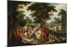 Arcadia. the Golden Age-Frans Francken the Younger-Mounted Giclee Print