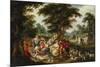 Arcadia. the Golden Age-Frans Francken the Younger-Mounted Giclee Print