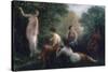 Arcadia, Woman Bathing, 1836-1904-Henri Fantin-Latour-Stretched Canvas