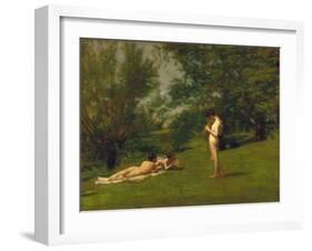 Arcadia-Thomas Cowperthwait Eakins-Framed Giclee Print