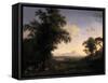 Arcadian Landscape, 1829-Jacob-Philippe Hackert-Framed Stretched Canvas