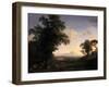 Arcadian Landscape, 1829-Jacob-Philippe Hackert-Framed Giclee Print