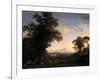 Arcadian Landscape, 1829-Jacob-Philippe Hackert-Framed Giclee Print