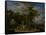 Arcadian Landscape with a Ceremonial Sacrifice-Jan van Huysum-Framed Stretched Canvas