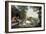 Arcadian Landscape with Shepherds and Animals-Jan van Gool-Framed Art Print