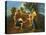 Arcadian Shepherds-Nicolas Poussin-Stretched Canvas