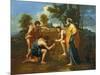 Arcadian Shepherds-Nicolas Poussin-Mounted Giclee Print