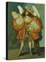 Arcangel Con Arcabuz, Anonymous, Cuzco School, 18th Century-Jose Agustin Arrieta-Stretched Canvas