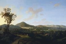 View of San Leucio-Arcangelo Corelli-Mounted Giclee Print