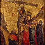 The Deposition of Christ from the Cross (Panel)-Arcangelo di Cola da Camerino-Framed Giclee Print