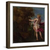 Arcas Hunting, C. 1550-Andrea Schiavone-Framed Giclee Print