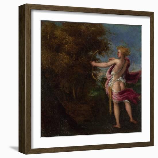 Arcas Hunting, C. 1550-Andrea Schiavone-Framed Giclee Print