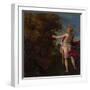 Arcas Hunting, C. 1550-Andrea Schiavone-Framed Giclee Print