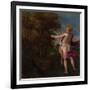 Arcas Hunting, C. 1550-Andrea Schiavone-Framed Giclee Print