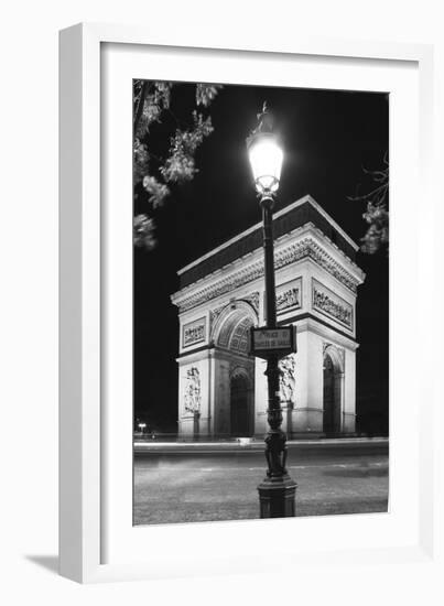 Arch 1 B+W-Chris Bliss-Framed Photographic Print