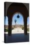 Arch at El Badi Palace, Marrakech, Morocco, North Africa, Africa-Matthew Williams-Ellis-Stretched Canvas