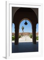 Arch at El Badi Palace, Marrakech, Morocco, North Africa, Africa-Matthew Williams-Ellis-Framed Photographic Print