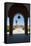 Arch at El Badi Palace, Marrakech, Morocco, North Africa, Africa-Matthew Williams-Ellis-Framed Stretched Canvas