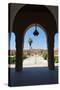 Arch at El Badi Palace, Marrakech, Morocco, North Africa, Africa-Matthew Williams-Ellis-Stretched Canvas