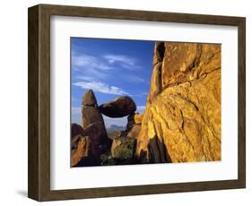 Arch at Sunrise, Grapevine Hills, Big Bend National Park, Texas, USA-Scott T^ Smith-Framed Photographic Print