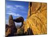 Arch at Sunrise, Grapevine Hills, Big Bend National Park, Texas, USA-Scott T^ Smith-Mounted Photographic Print