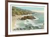 Arch Beach, Laguna Beach-null-Framed Premium Giclee Print