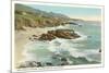 Arch Beach, Laguna Beach-null-Mounted Premium Giclee Print