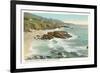 Arch Beach, Laguna Beach-null-Framed Art Print