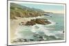 Arch Beach, Laguna Beach-null-Mounted Art Print