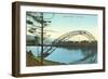 Arch Bridge, Bellows Falls, Vermont-null-Framed Art Print