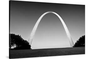 Arch BW-John Gusky-Stretched Canvas