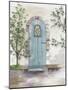 Arch Door with Olive Tree-Aimee Wilson-Mounted Art Print