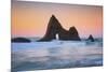 Arch Flow, Martin's Beach, Half Moon Bay, California Coast-Vincent James-Mounted Photographic Print