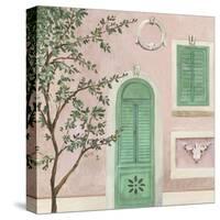 Arch Green Window-Aimee Wilson-Stretched Canvas