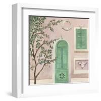 Arch Green Window-Aimee Wilson-Framed Art Print