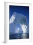 Arch Iceberg Near Lemaire Channel in Antarctica-null-Framed Photographic Print