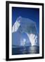 Arch Iceberg Near Lemaire Channel in Antarctica-null-Framed Photographic Print