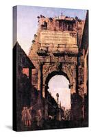 Arch If Titus, Rome-Canaletto-Stretched Canvas