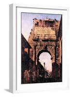 Arch If Titus, Rome-Canaletto-Framed Art Print