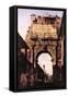 Arch If Titus, Rome-Canaletto-Framed Stretched Canvas