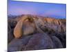 Arch in Alabama Hills, Eastern Sierras Near Lone Pine, California, USA-Darrell Gulin-Mounted Photographic Print