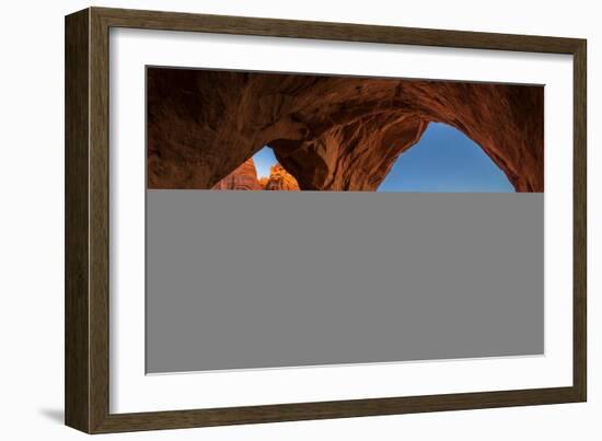 Arch in Arches National Park, Moab, Utah-Whit Richardson-Framed Photographic Print