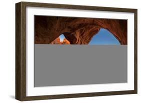 Arch in Arches National Park, Moab, Utah-Whit Richardson-Framed Photographic Print