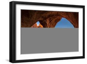 Arch in Arches National Park, Moab, Utah-Whit Richardson-Framed Photographic Print