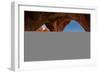 Arch in Arches National Park, Moab, Utah-Whit Richardson-Framed Photographic Print