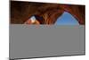 Arch in Arches National Park, Moab, Utah-Whit Richardson-Mounted Photographic Print