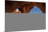 Arch in Arches National Park, Moab, Utah-Whit Richardson-Mounted Photographic Print