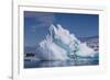 Arch in Iceberg, Cierva Cove, Antarctica, Polar Regions-Michael Nolan-Framed Photographic Print